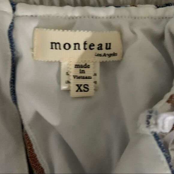 Sz Small Monteau Striped Jumpsuit w/belt detail - Picture 5 of 9